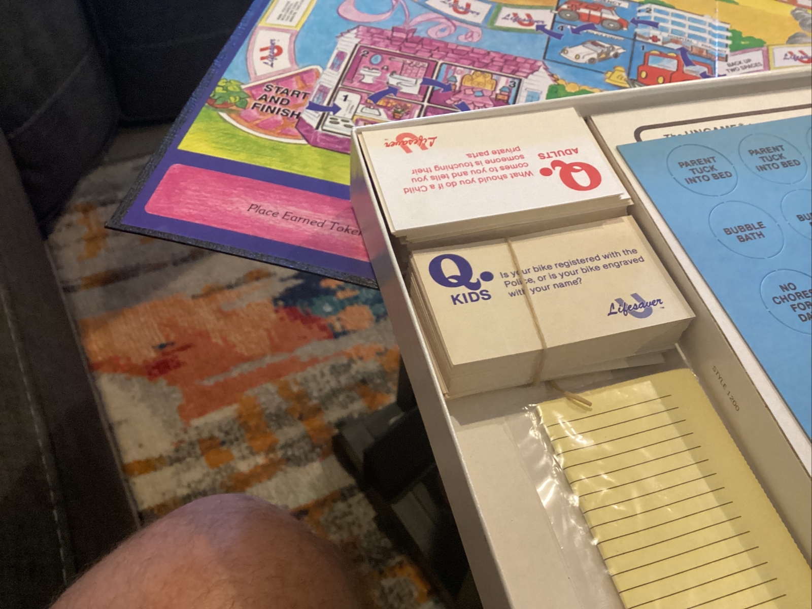 1985 Ungame Lifesaver Game. Parents teach your child safety. Brand New