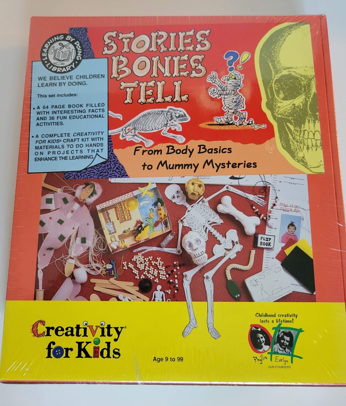 CREATIVITY FOR KIDS STORIES BONES TELL BRAND NEW BODY BASICS TO MUMMY MYSTERIES