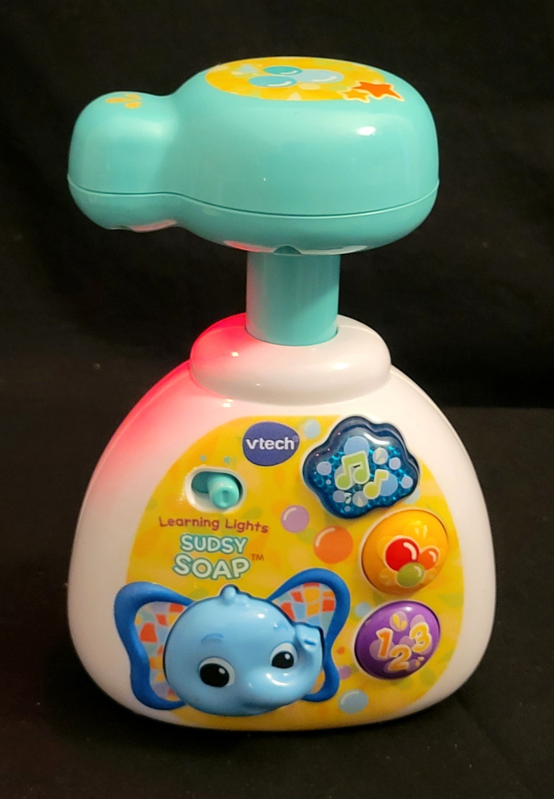 VTech Learning Lights Sudsy Soap Interactive Musical Toy Soap Dispenser VIDEO!