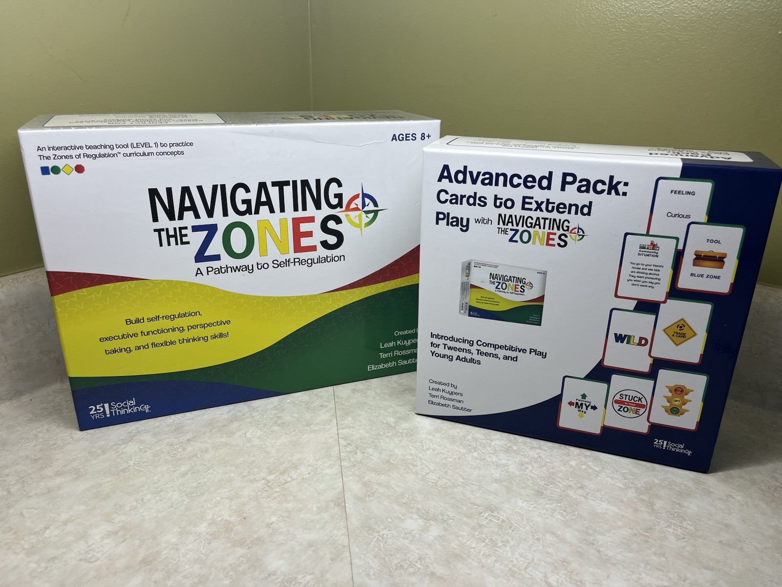 Navigating the Zones Pathway to Self Regulation Basic & Advanced New Open Box