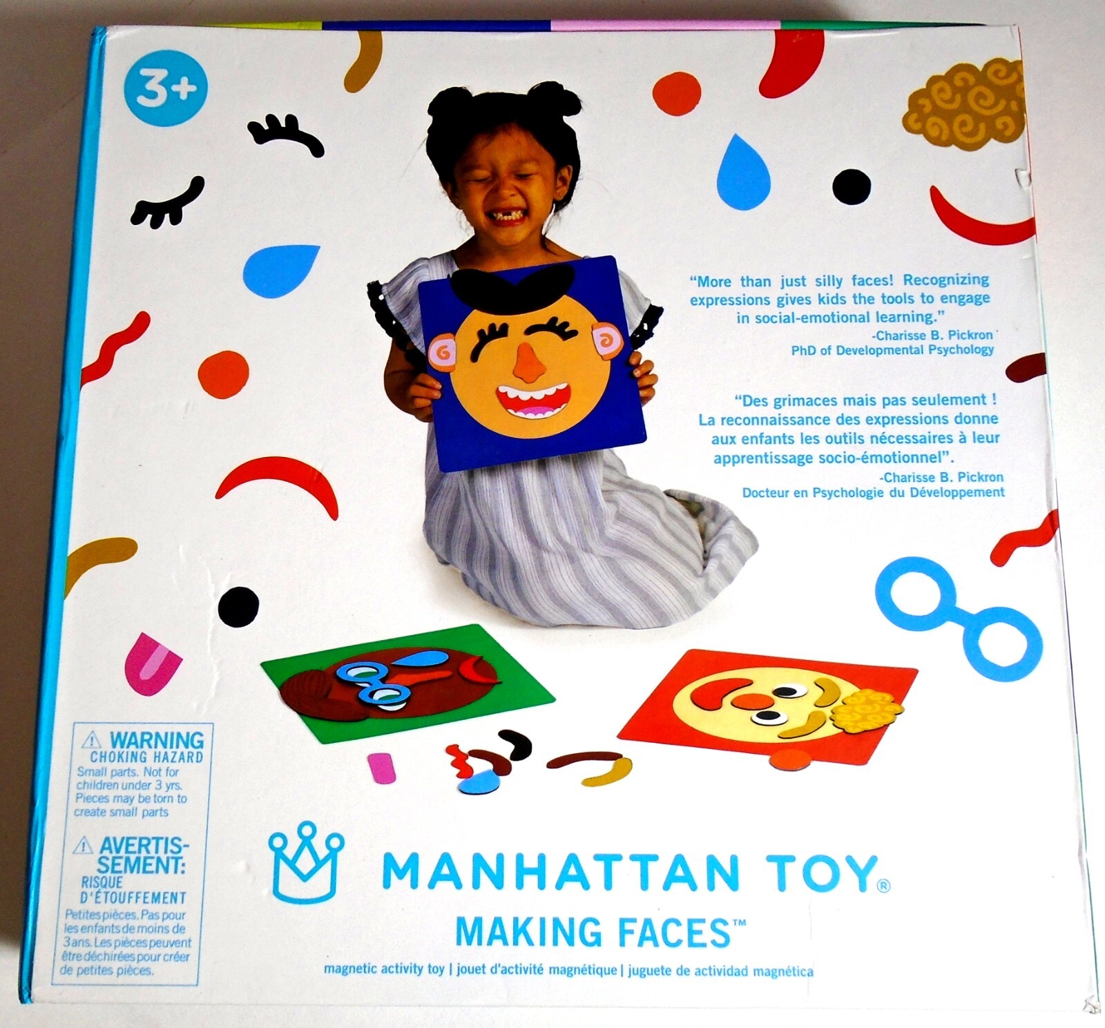 Manhattan Toy Making Faces Magnetic Activity Toy – Ages 3+ – Teaches Emotions