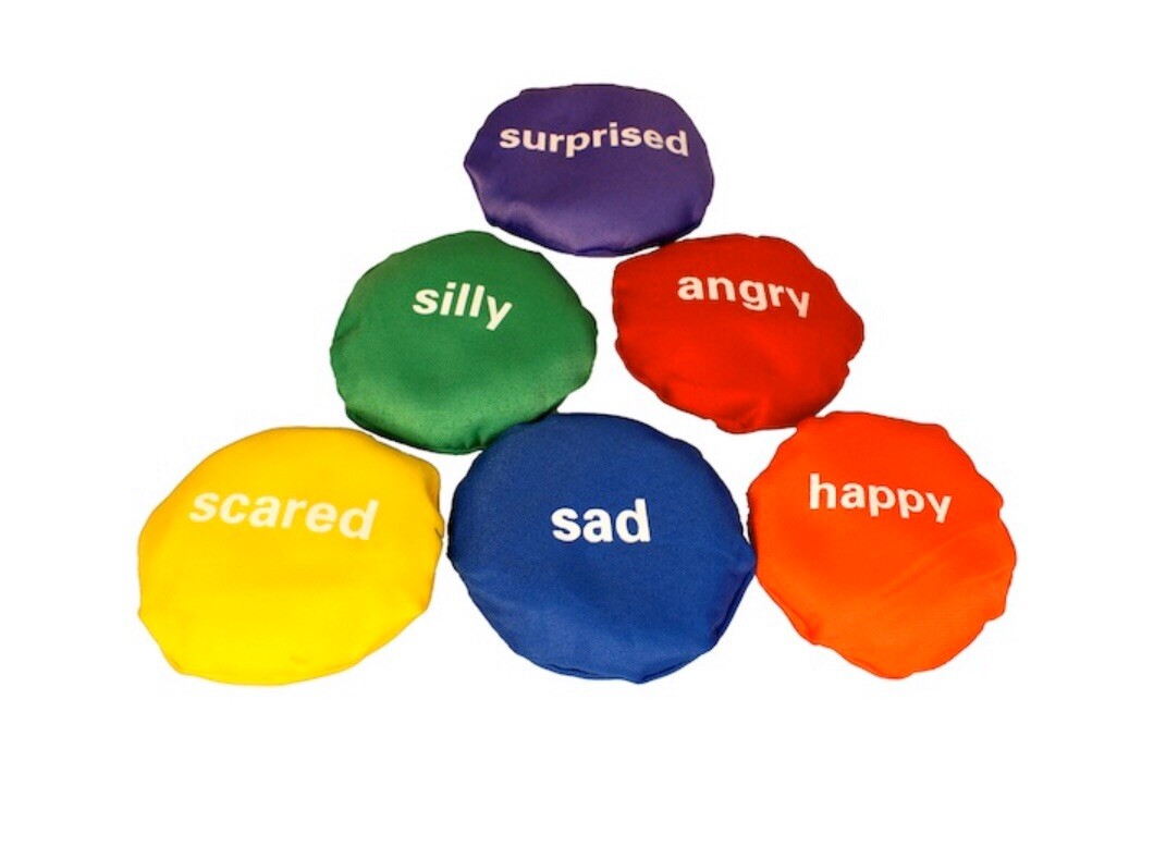 Discovery Toys Flip Flop Faces – Emotions-In-Motion – Beanbag Toss Game