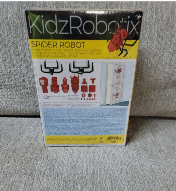 4M FSG3392 KidzRobotix Spider Robot Style Name:Modern Factory Sealed