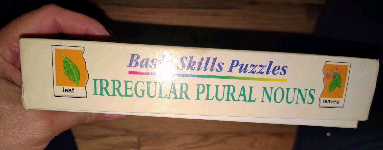 Didax Basic Skills Puzzles Irregular Plural Nouns Hands On Phonics 56/60 Pc Set