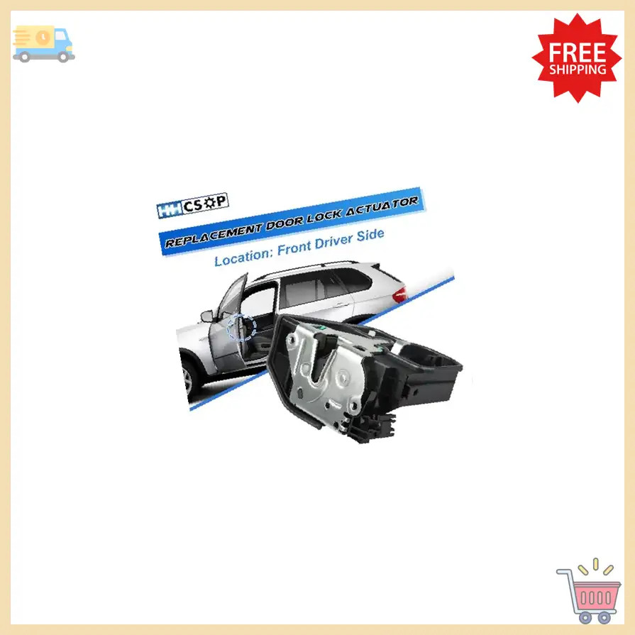 Front Left Driver Side Power Door Lock Latch Actuator Motor Fit for BMW 135i 320