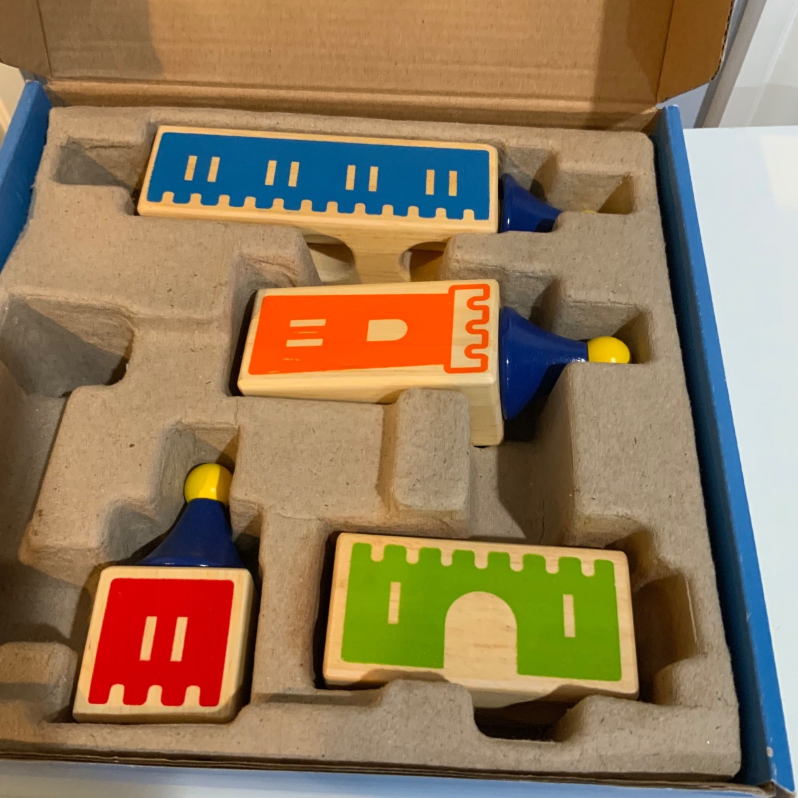 Castle Logix Educational Building Logic Game Multi Level Blocks Game