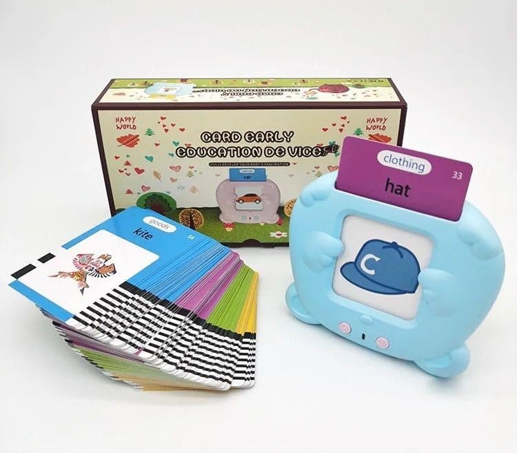 Kids Educational Learning Flashcard Reader, Educational Words Cards 224 Words