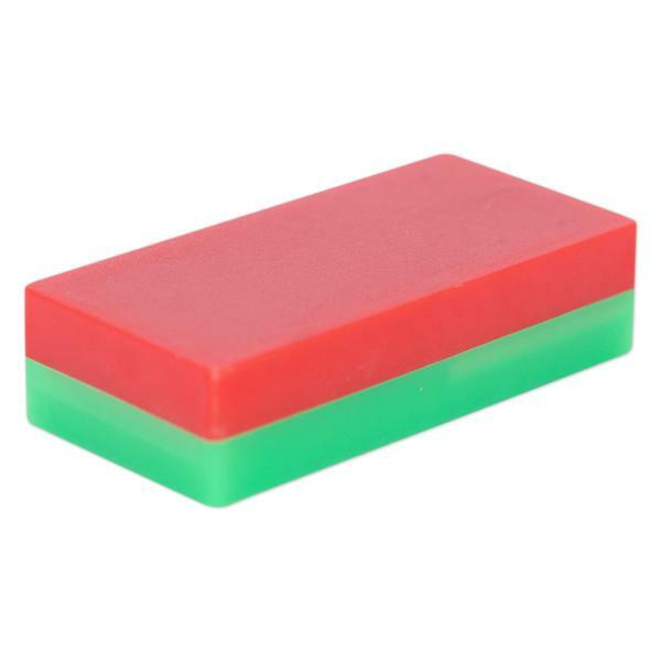 5X Ferrite Block Magnet – 52mm x 25mm x 12.7mm | North South POLE IDENTIFIER