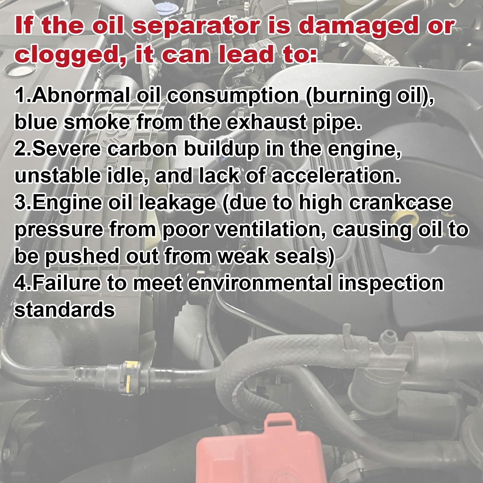 Engine Air Oil Separator Assembly 2017 2018 2019 For Ford F-250 F-350 F-450 F…