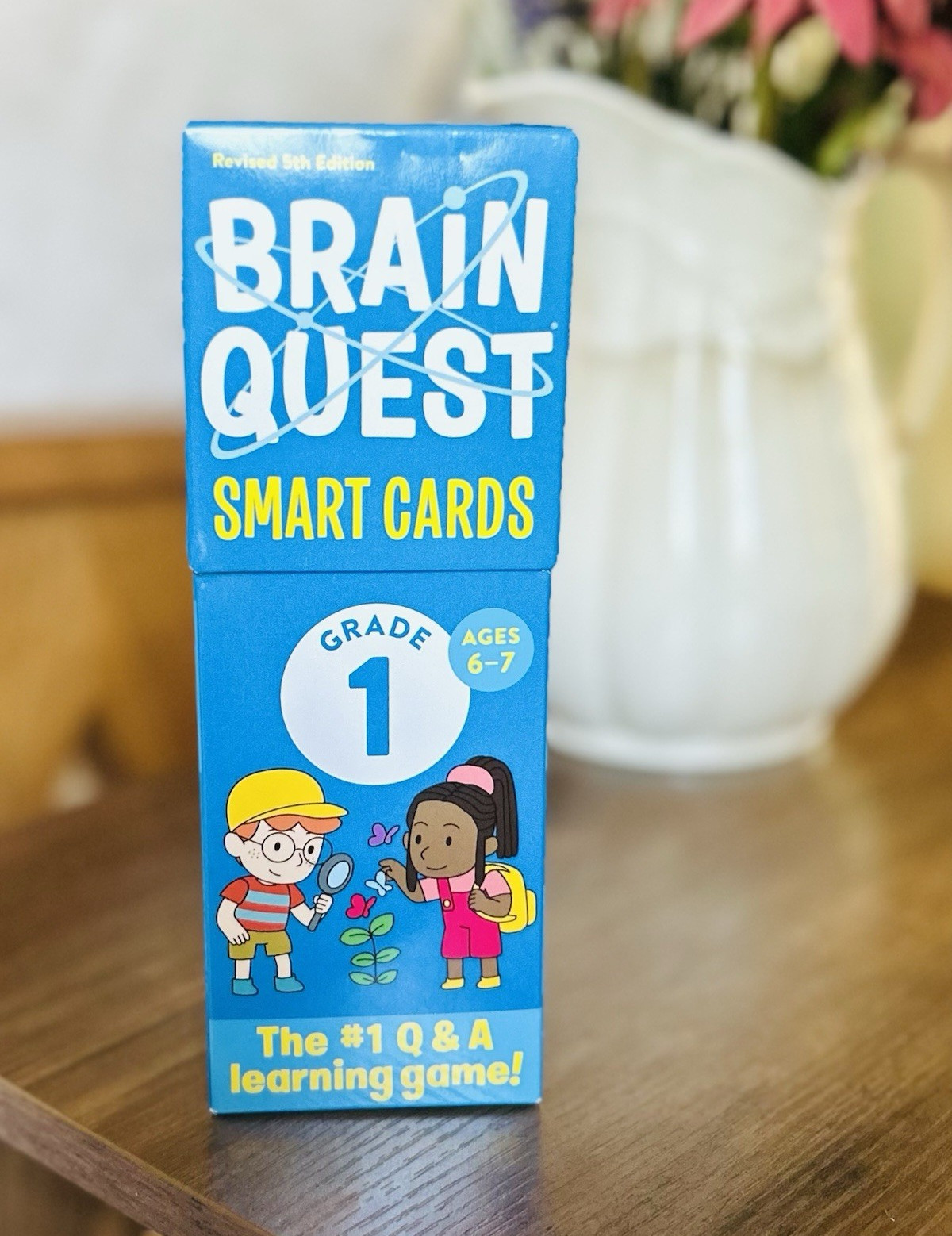 Brain Quest Smart Cards Grade 1 Ages 6-7 Revised 5th Ed Math & Science