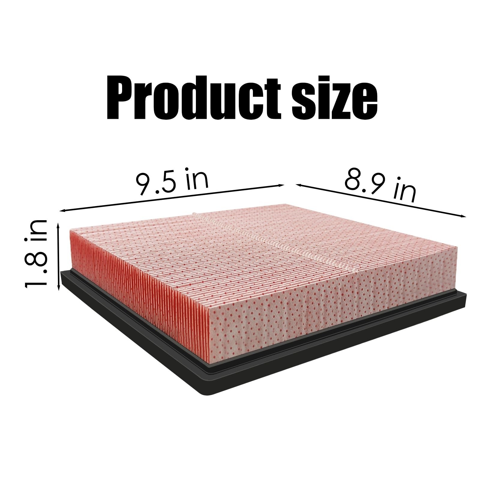 CA12377 Engine Air Filter Compatible with Toyota Highlander 2020-2026, Avalon…