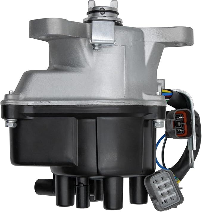 Ignition Distributor with Cap and Rotor Compatible with Honda Accord Prelude