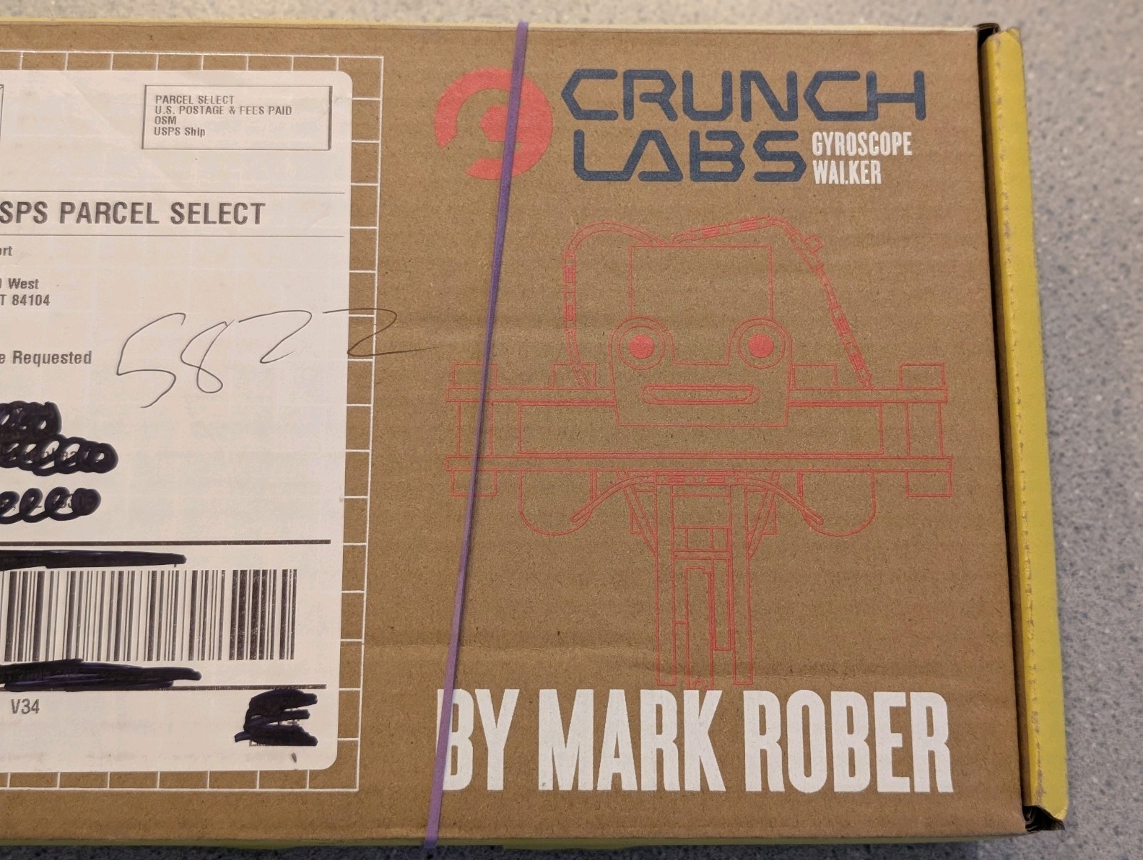 Crunch Labs by Mark Rober “Gyroscope Walker” Educational Build Kit – Sealed
