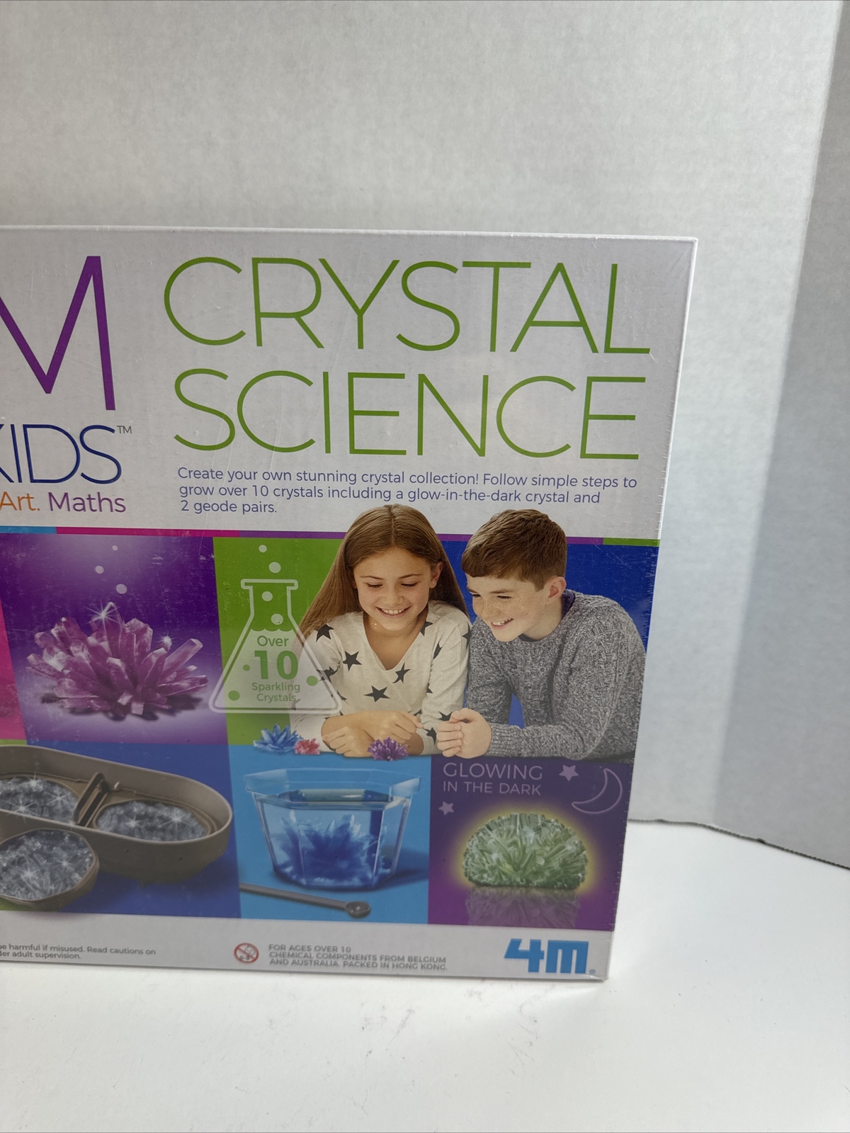 4M Deluxe Crystal Science Steam Powered Kid Science Math Technology Engineer