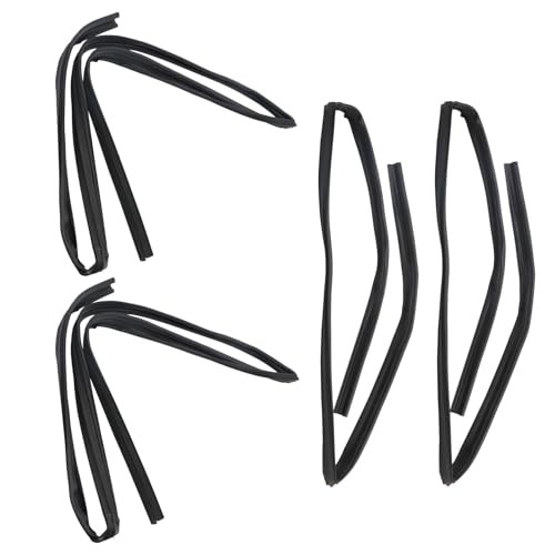 FZJDSD Front Rear Door Glass Run Channel Felt Compatible with Toyota Corolla