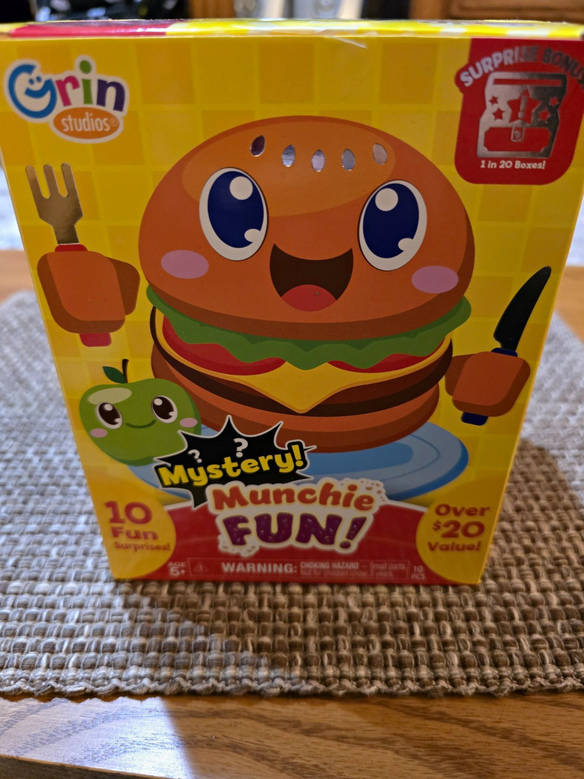 Orin Studios Mystery Munchie Fun Surprise Box Set, 10 Surprises, Multicolor
