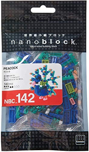 Nanoblock Peacock Building Kit From Japan