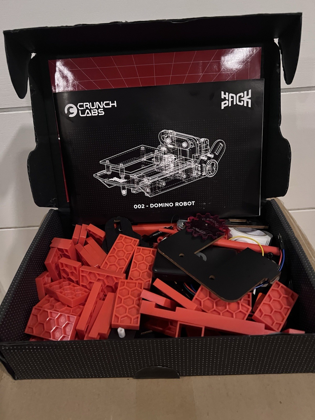 Crunch Labs By Mark Rober Hack Pack 002 Domino Robot