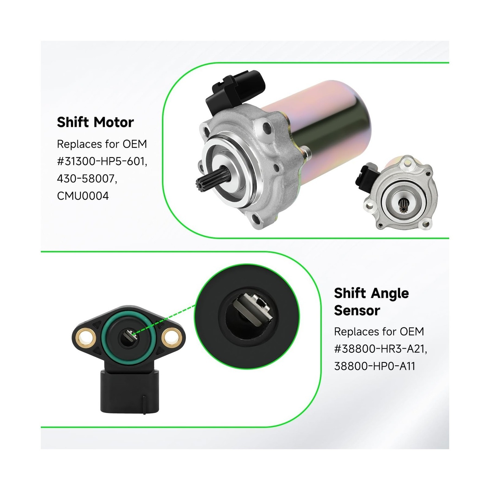 Electric Power Shift Control Motor Compatible with Rancher 420 TRX420TE Forem…