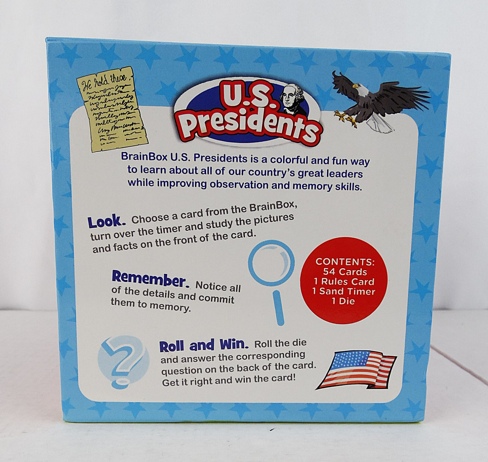 MindWare BrainBox – U.S. Presidents Brain Challenge Game – ages 8+