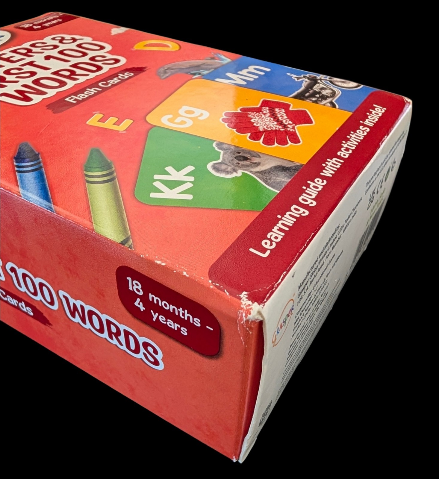 Skillmatics LETTERS & FIRST 100 WORDS Flash Cards 4 Categories, Skills, Teaching