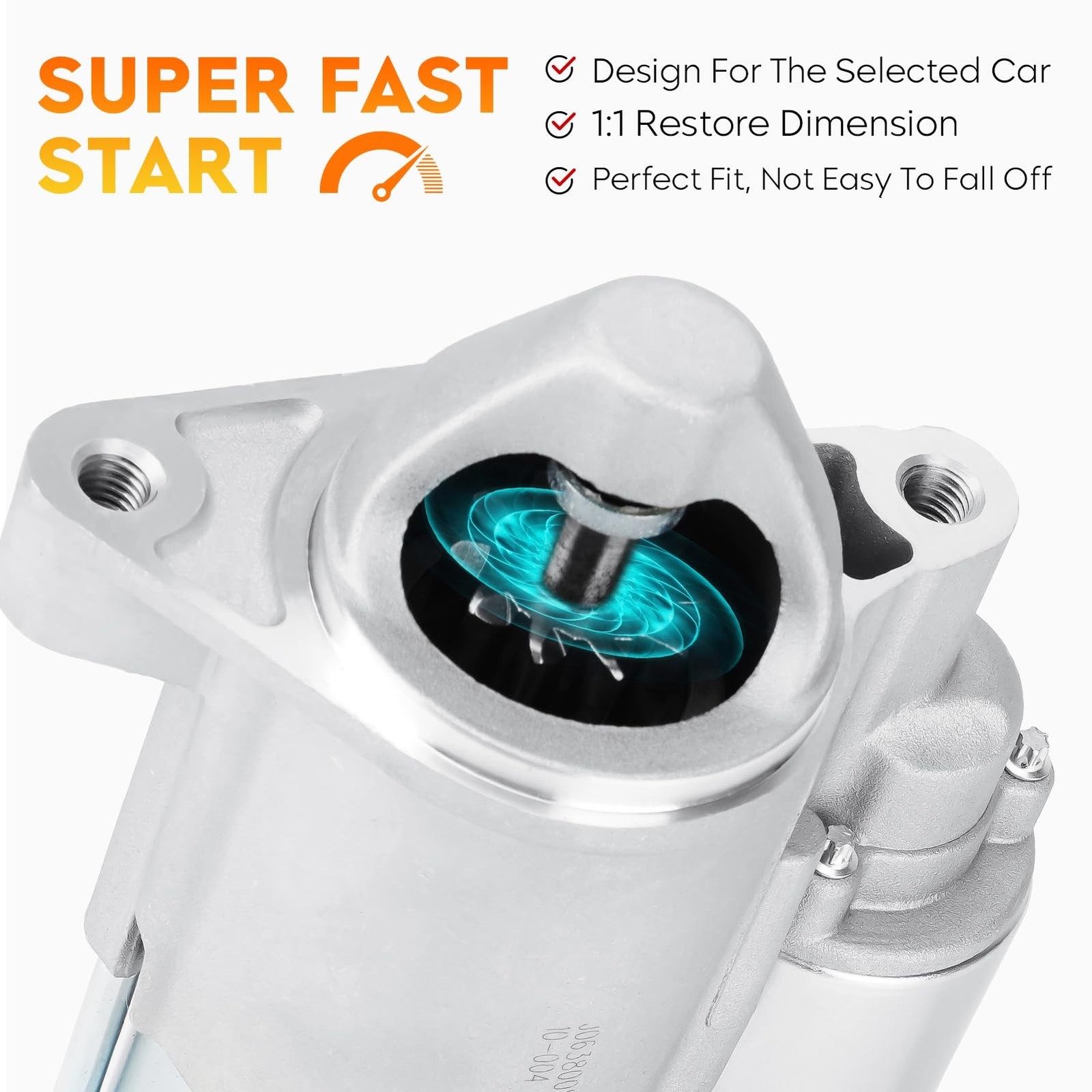 6761 Starter for Dodge Nitro 3.7L 2007-2009, for Jeep Liberty V6 3.7L 2008-20…