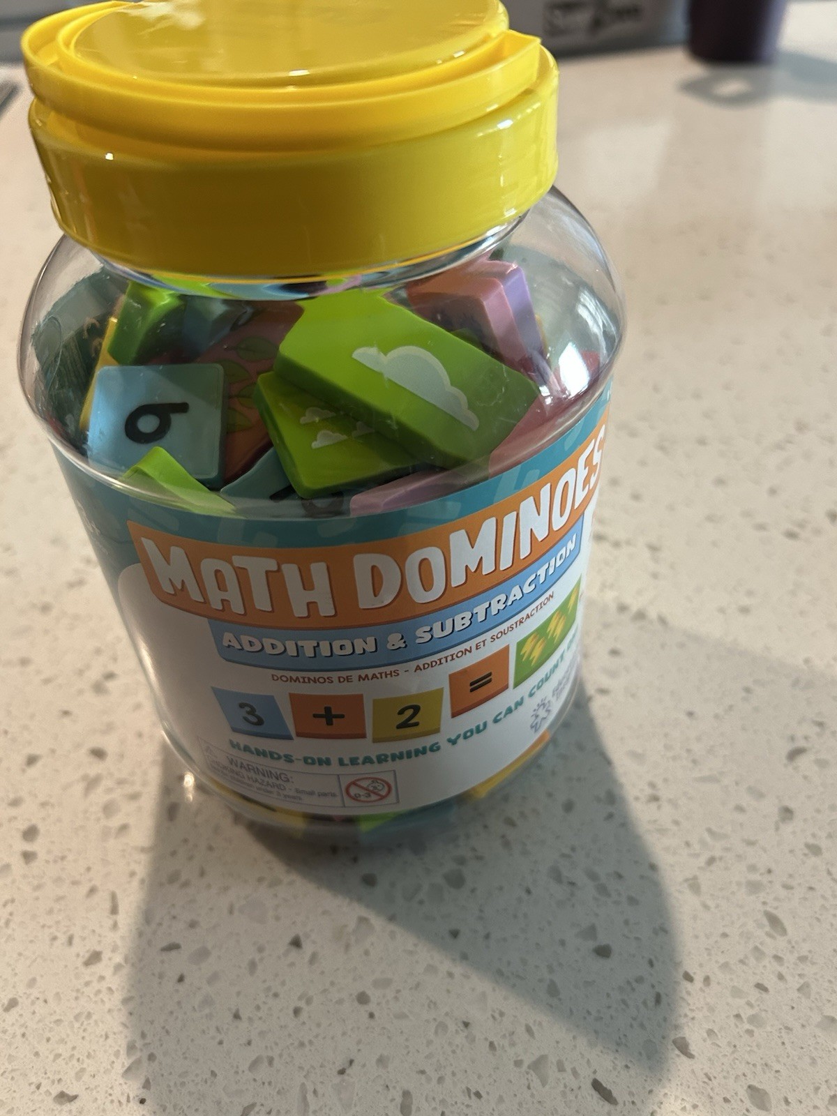 Educational Insights -60 Symbol & 40 Pictures Math Dominoes Add & Subtraction