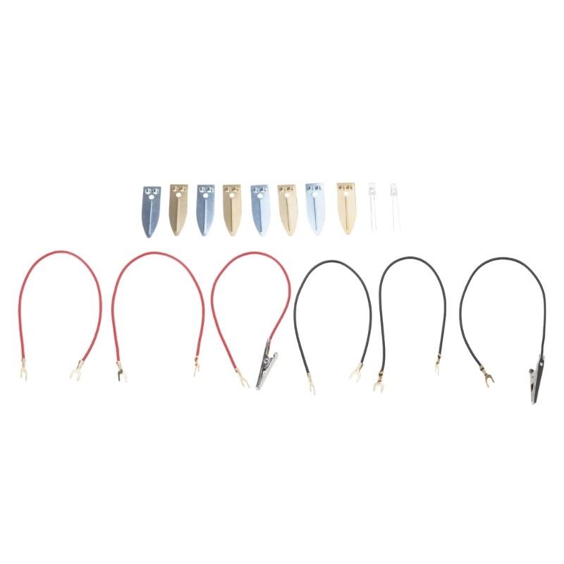Interactive Fruit Powered Electricity Experiment Set for Kids Teen Student 7 ＋