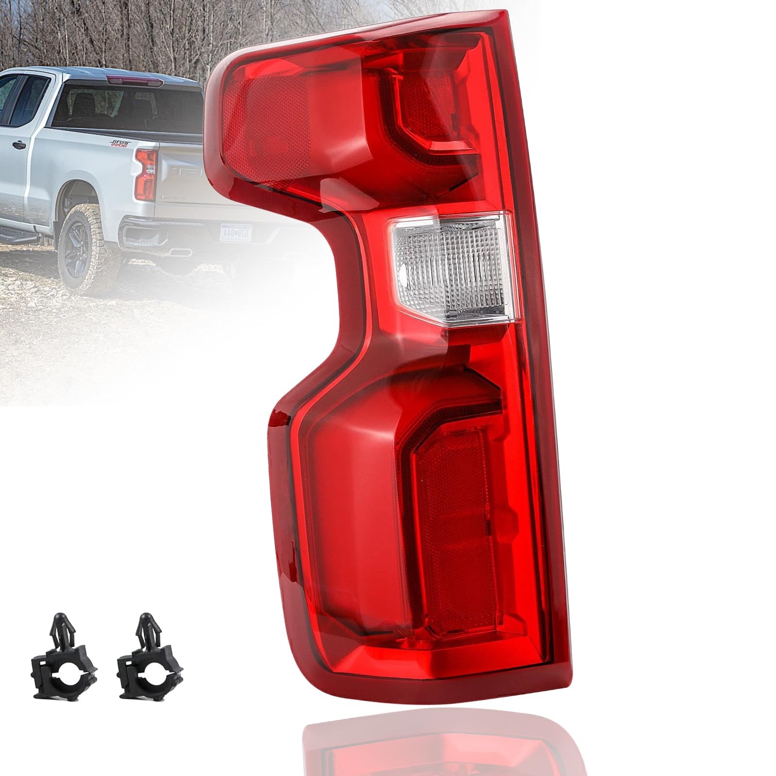 LED Tail Light for Chevy Silverado 2019-2023 Driver Side