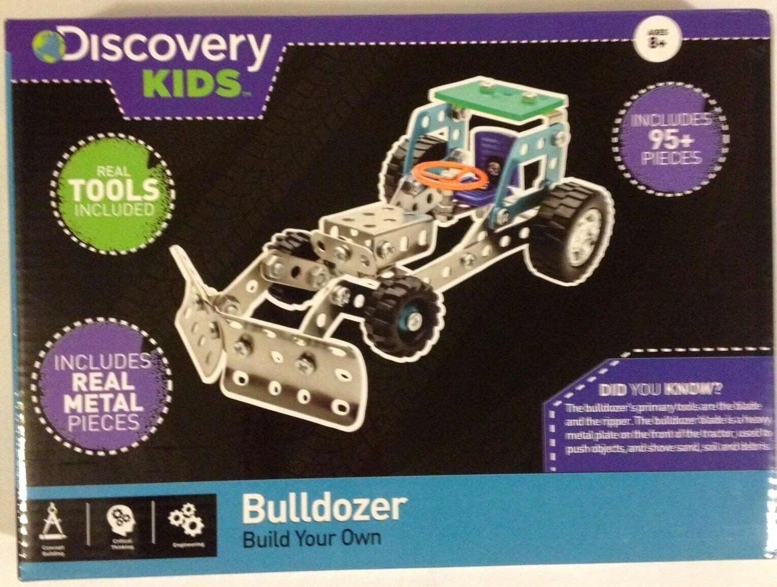 Discovery Kids Bulldozer new Build Your Own 2016 RMS International 8+