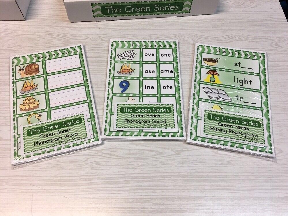 The Green Series – Language Kit – (17) Montessori Materials for Primary Language