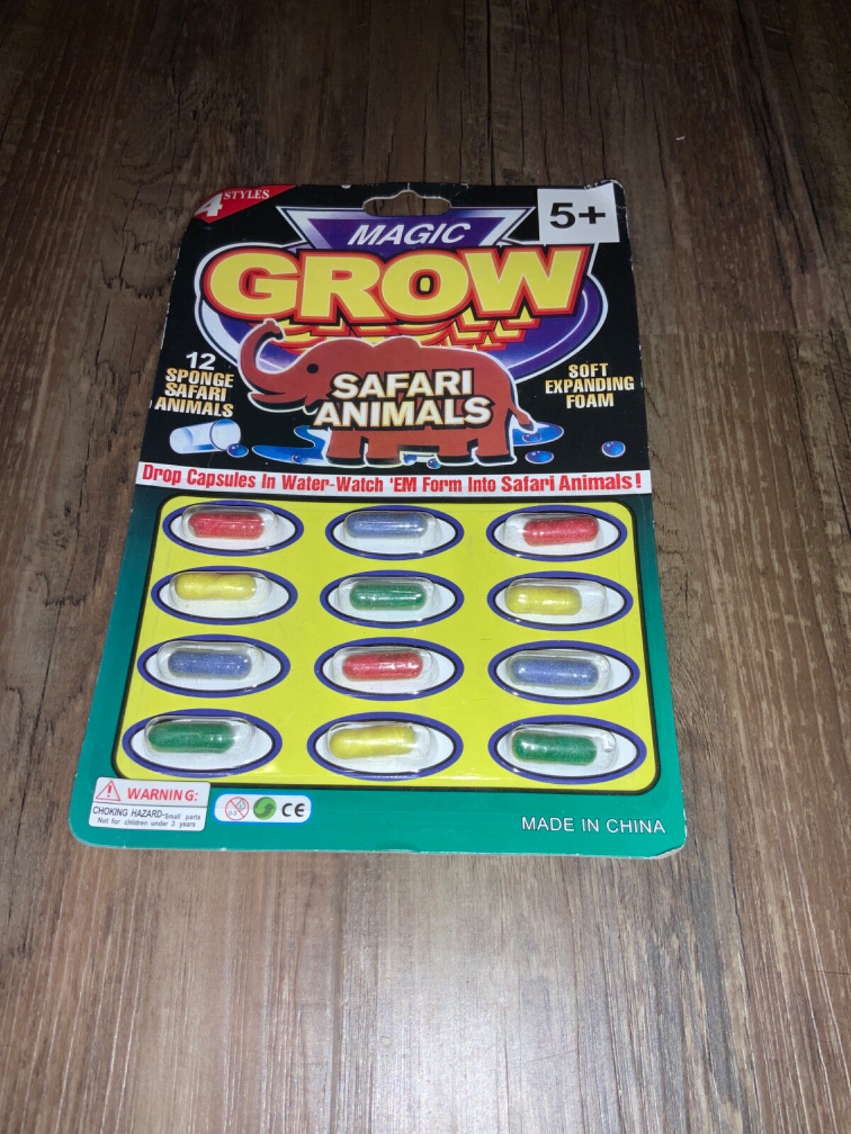 Magic Grow Safari Animals 12 Pack