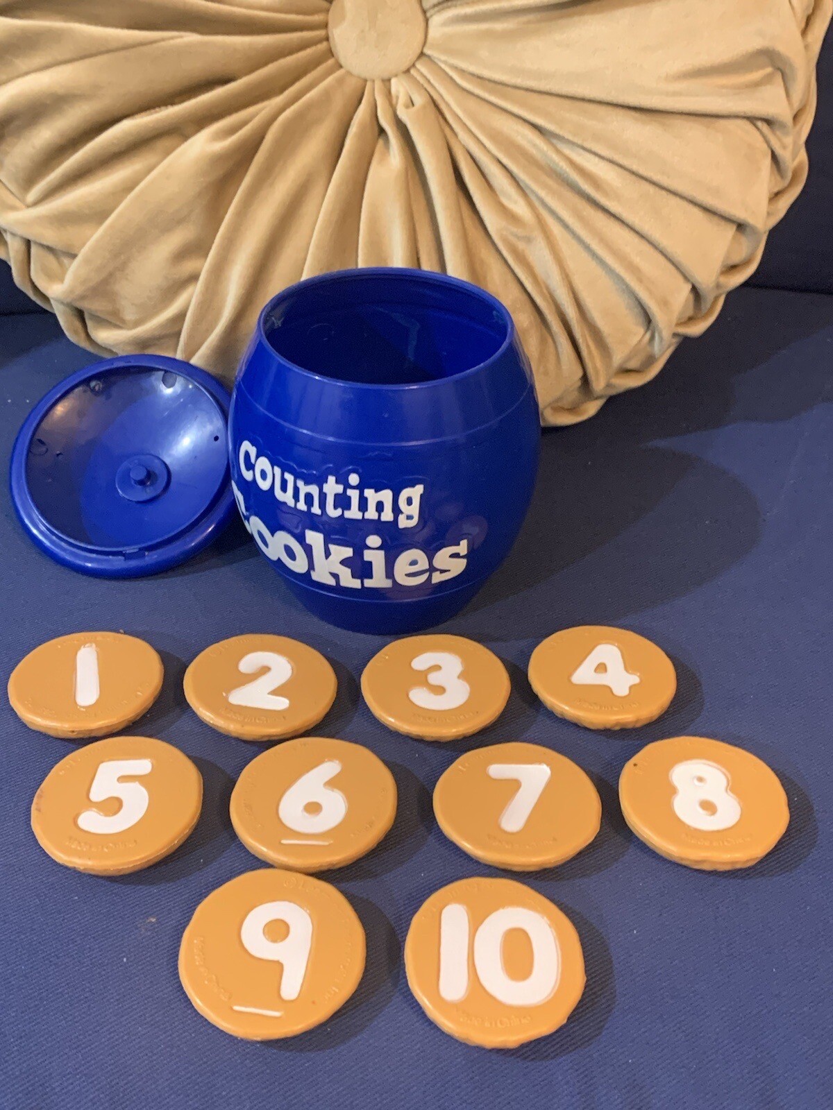 LEARNING RESOURCES COUNTING COOKIES ORIGINAL RARE COMPLETE
