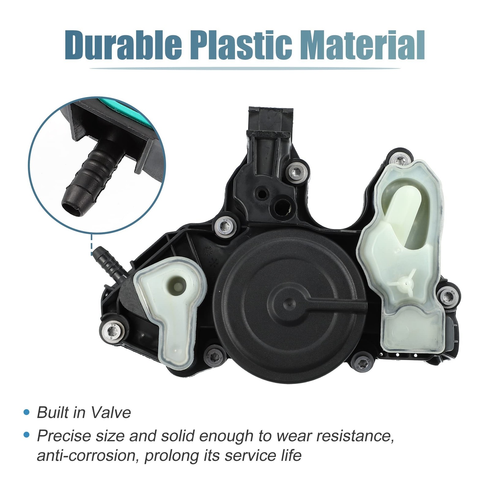 X AUTOHAUX 06K103495 Engine Crankcase Vent Valve Ventilation PCV Pressure Con…