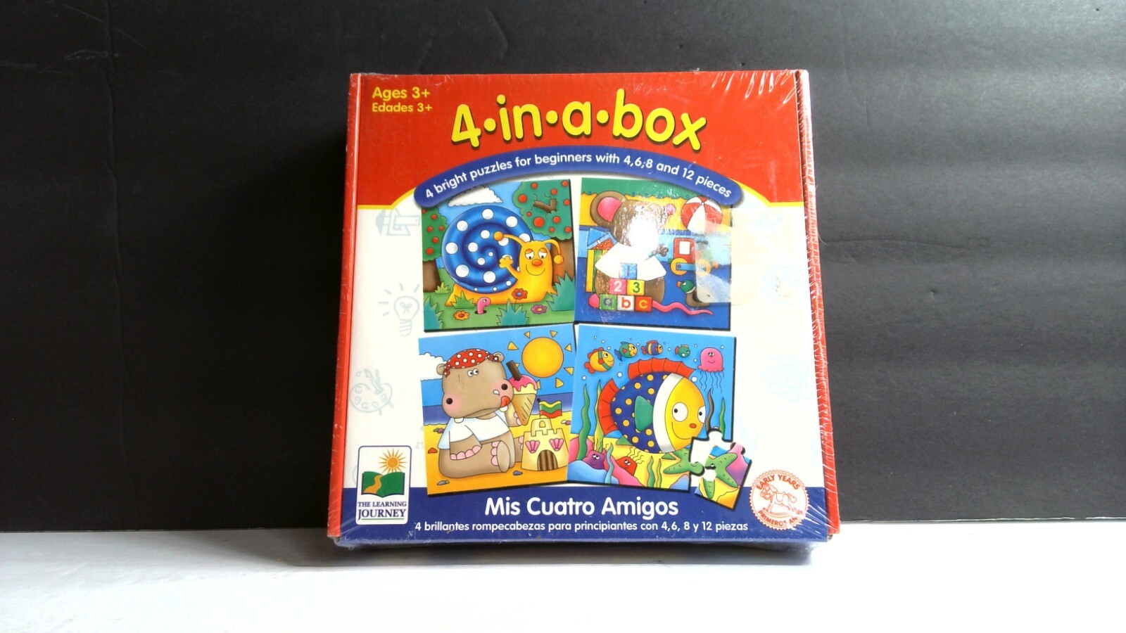 4 In a Box (Mis Cuatro Amigos) The Learning Journey Puzzle