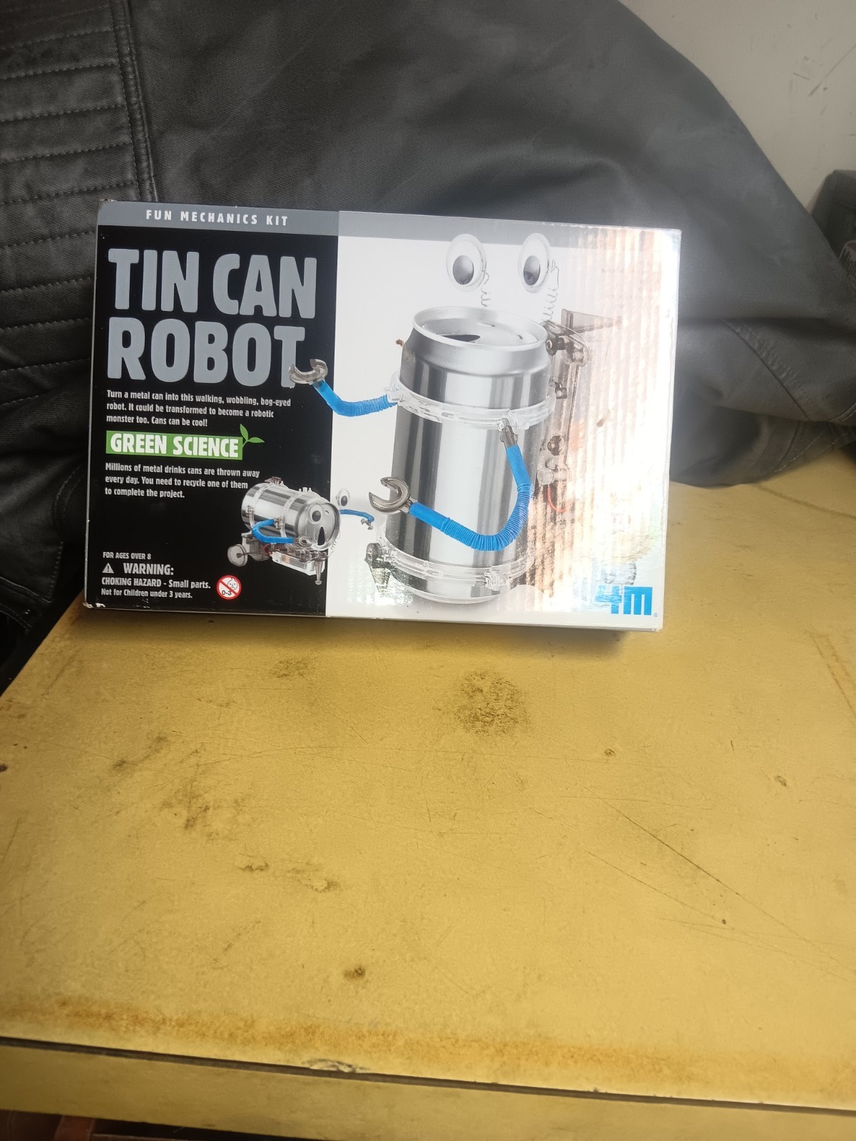 4M Tin Can Robot Fun Mechanics Science Kit, Multicolor, Ages 8+