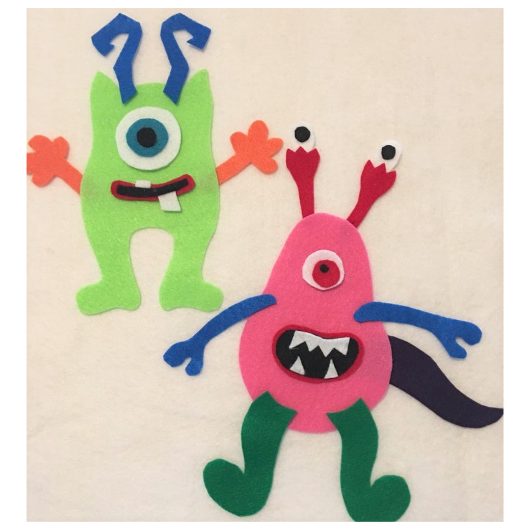 Build-A-Monster Felt Story Set – Celebrate Creativity and Silly Storytelling