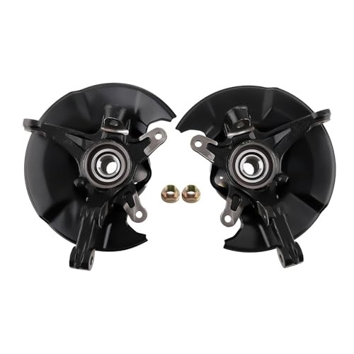 Front Steering Knuckle & Wheel Bearing Hub Passenger Side and Driver Side