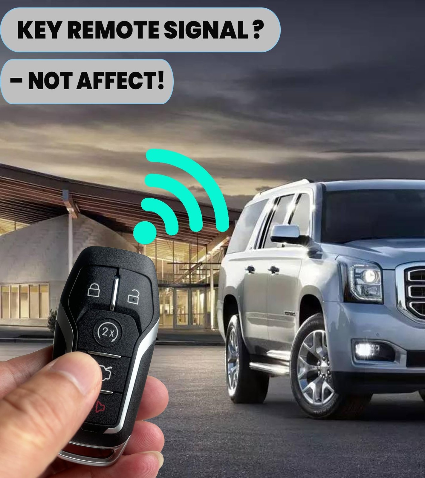 2pcs Remote Key Fob Case Shell Cover Fit for Ford Explorer Edge Mustange Fusi…