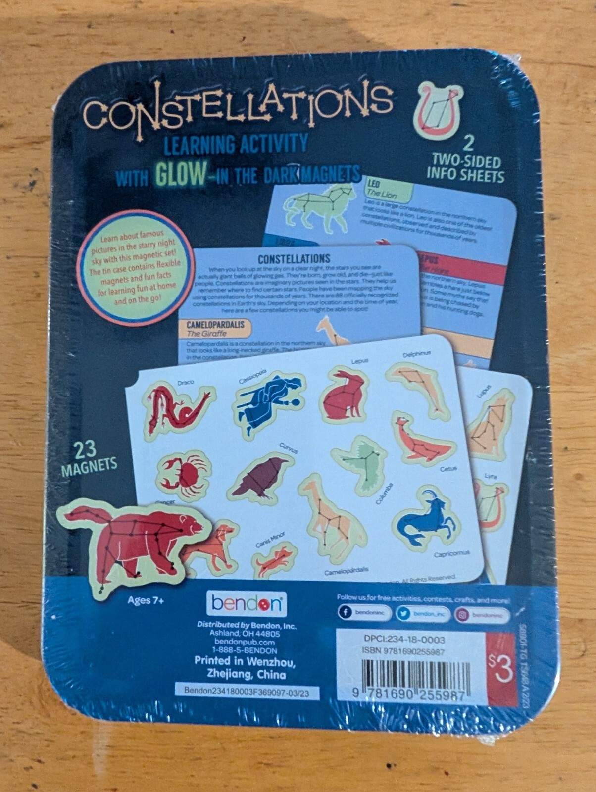 Magnetic Learning Activity Constellations magnets S.T.E.M. Educational new