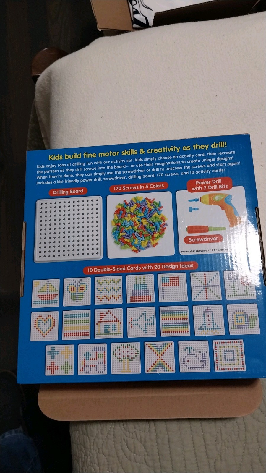 Create & Design Lakeshore Drill Kit + Play Go Set of Vehicles- parts for both