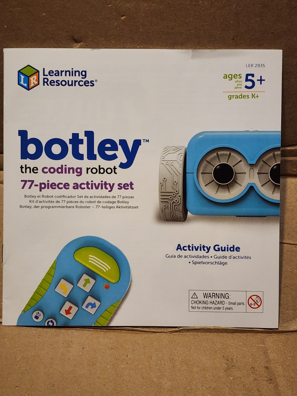 Coding STEM Toy Learning Resources Botley The Coding Robot Activity 2-Sets