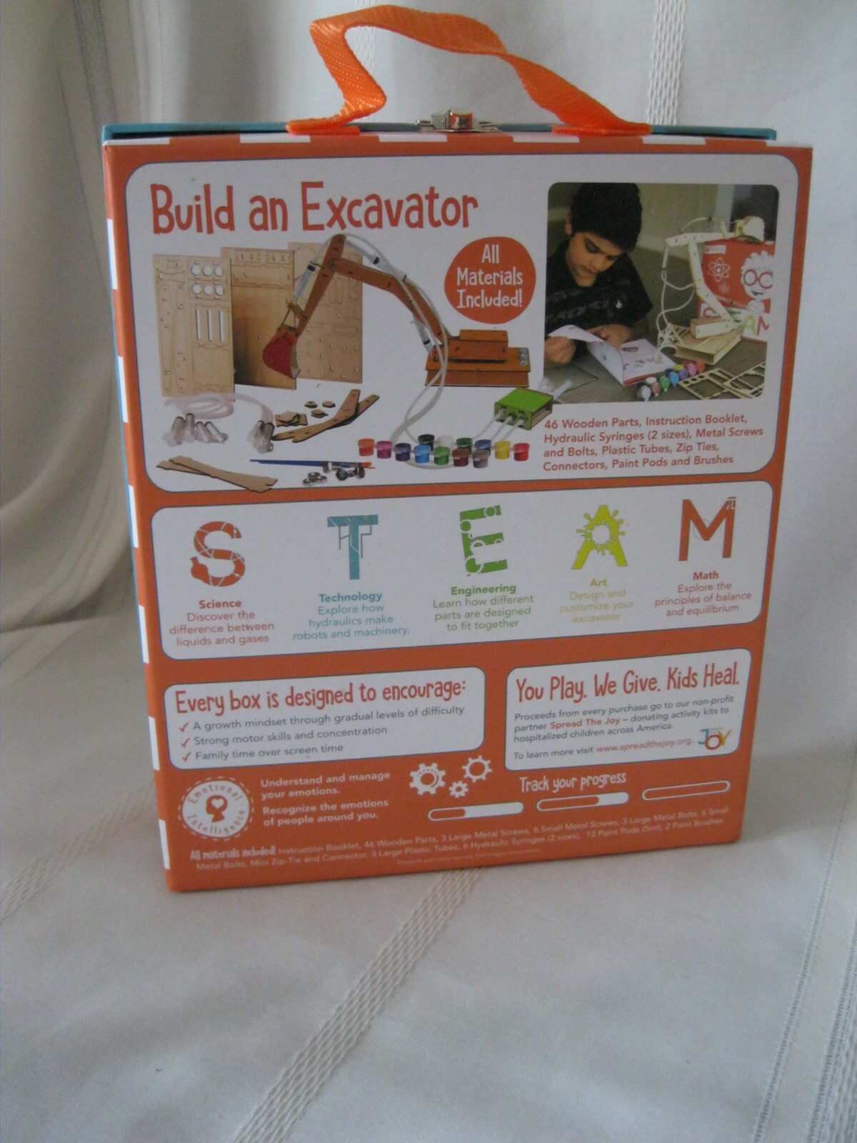 New Open The Joy Activity Box * Steam Box* ages 4-12 S.T.E.A.M