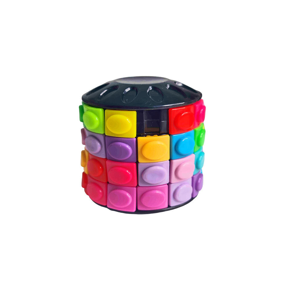 Fidget Cube 4cm Cylinder for Sensory kids educational toy gifts game Twist toy