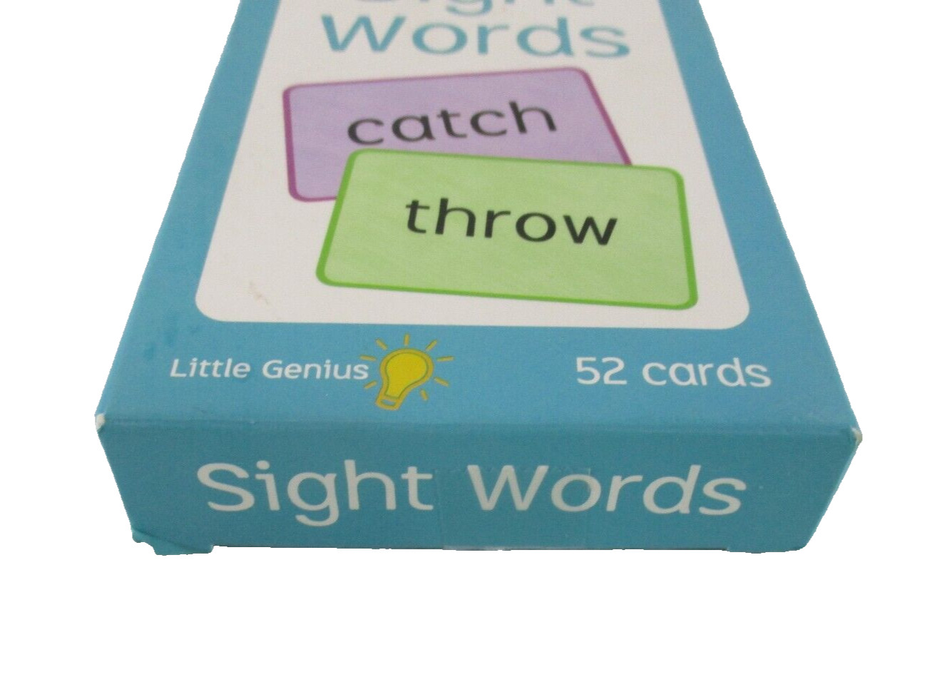 Little Genius Sight Words 52 Cards Complete 2016 Lake Press Very Good Condition
