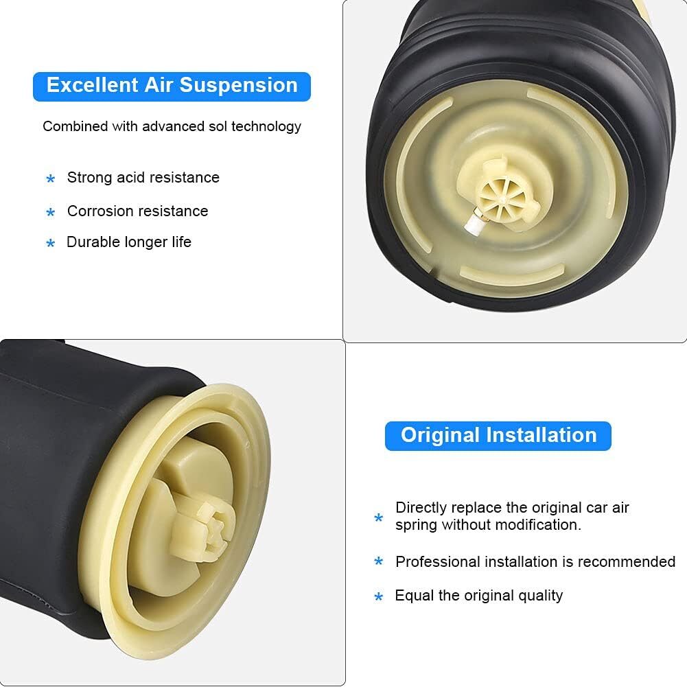 JDMON Replacement for Rear Air Spring kit Air Suspension Bags Compatible with