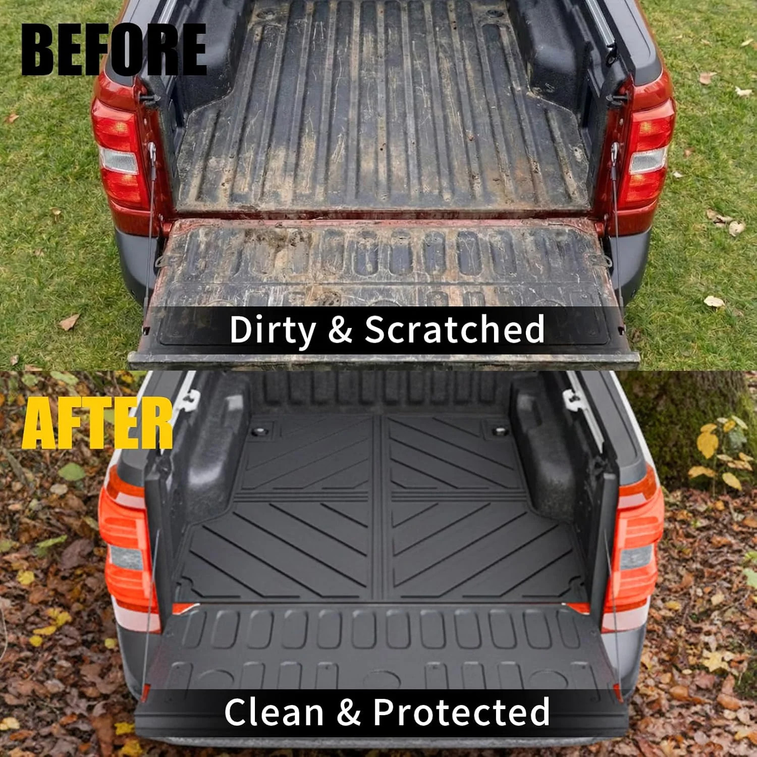 Truck Bed Mat Compatible with 2022-2025 2026 Ford Maverick Bed Liner Protector T