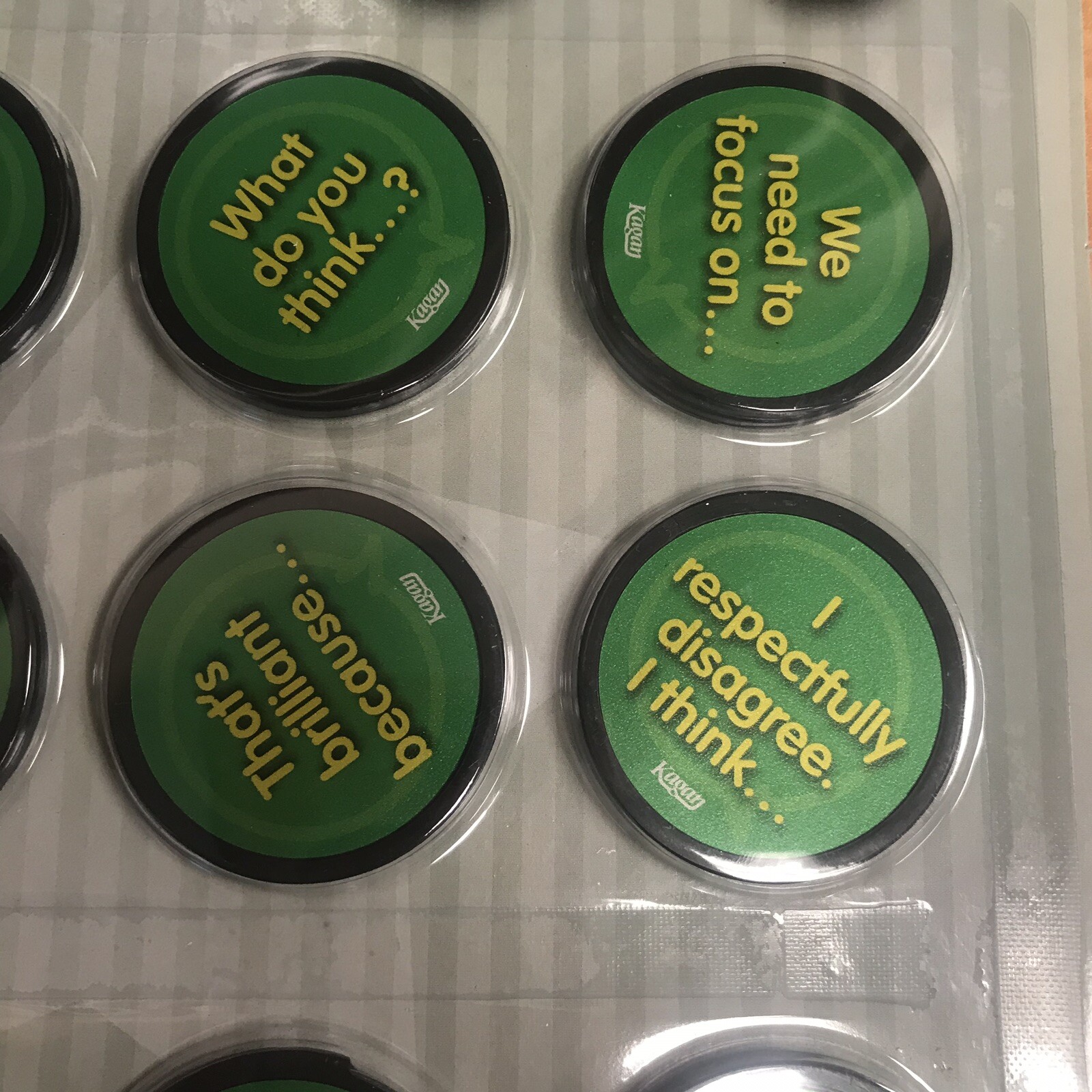 Kagan Cooperative Learning Discussion Chips Green Good For Any Subject New