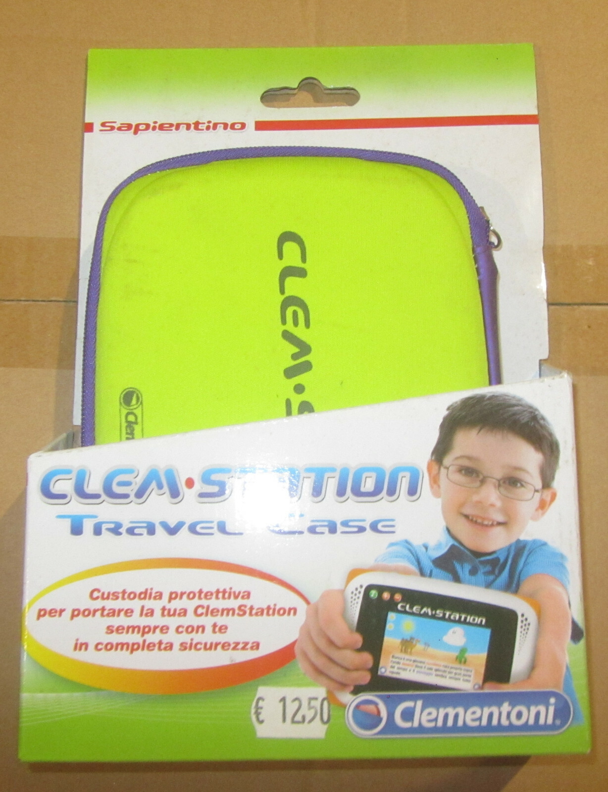 Clemstation Travel Case Custodia INTERACTIVE Educativo Gioco Clementoni Clem Toy