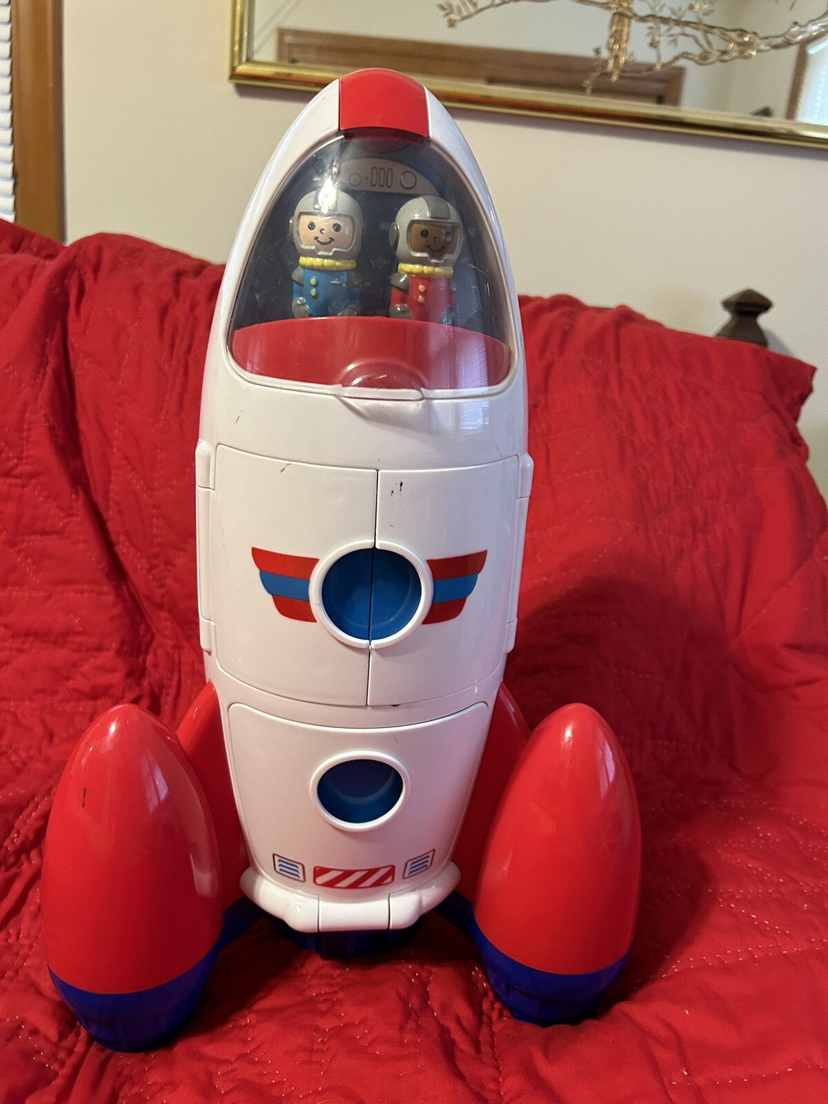 Lakeshore Rocket Ship Learn and Play Explorations with Astronauts No Rover